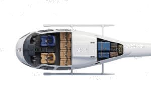 AS350 機内レイアウト