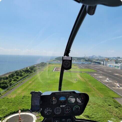 上空500mのクルージングをお楽しみください。(一部のエリアのみ)