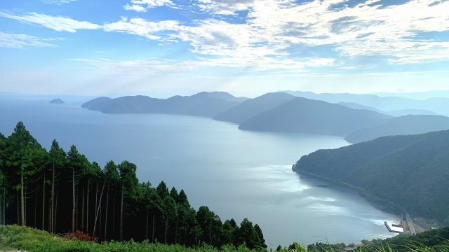 余呉湖の風景１