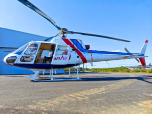 从直岛直升机场出发！