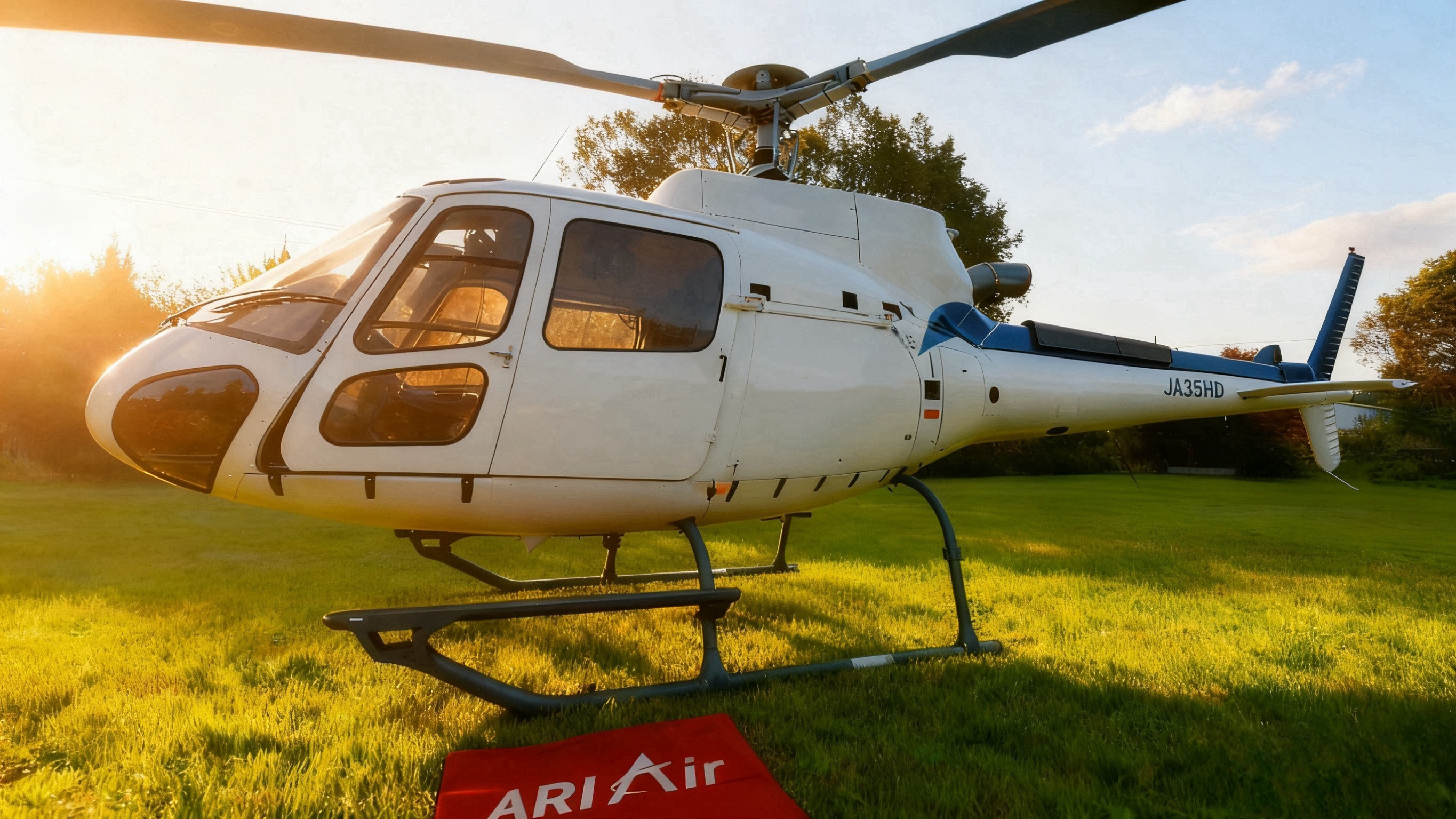 ヘリコプター1機丸ごとチャーター