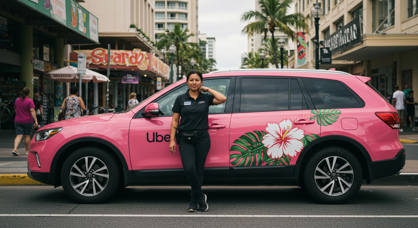 海外でもUber手配が可能